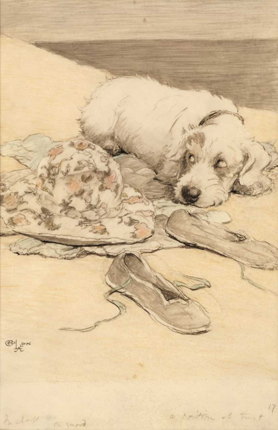 Lot 347 - Aldin (Cecil Charles Windsor, 1870 - 1935). A Position of Trust