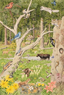 Lot 493 - Barrett (Peter, 1935). American Forest Landscape