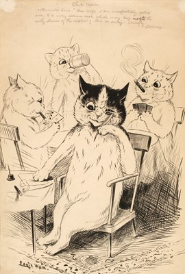 Lot 511 - Wain (Louis, 1860-1939). Club Cat