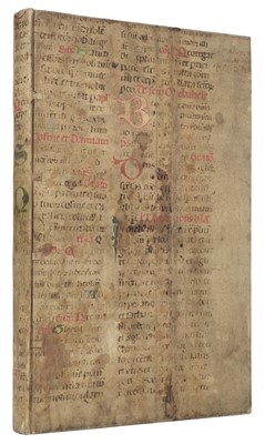 Lot 124 - Cicero (Marcus Tullius). Officia. Ein Buch zu seynem Sune Marco