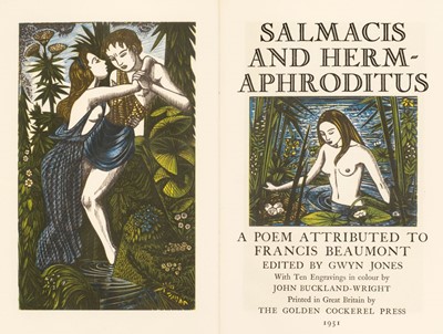 Lot 625 - Golden Cockerel Press. Salmacis and Hermaphroditus and two others