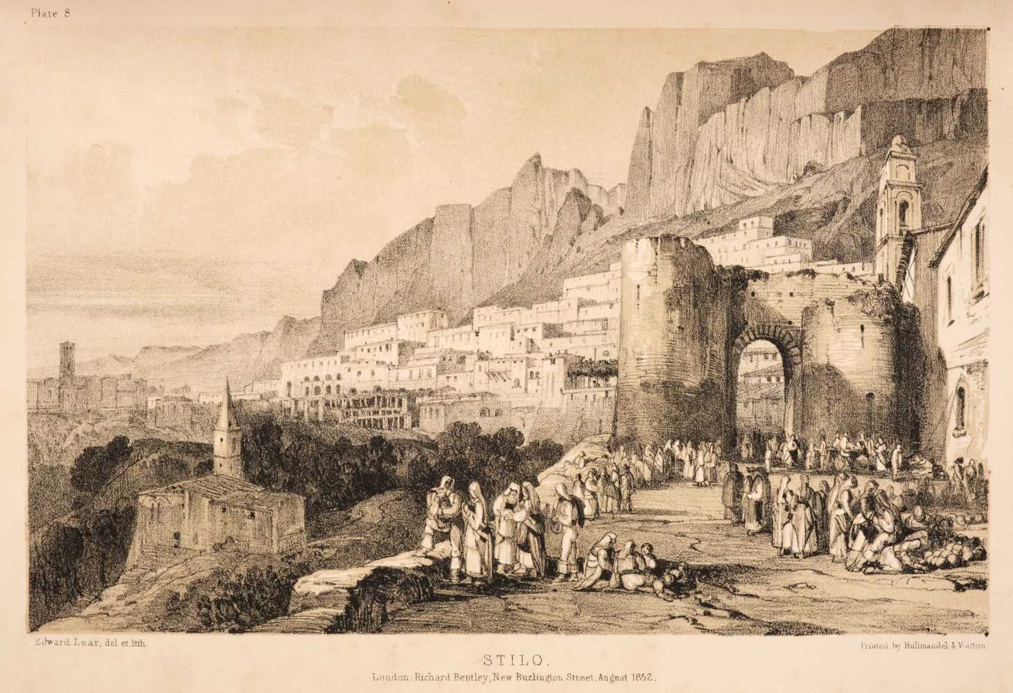 Lot 20 - Lear (Edward). Journals of a Landscape Painter in Calabria, 1852