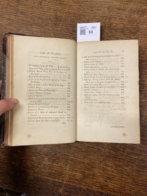 Lot 33 - Staunton (George). An Historical Account of the Embassy to the Emperor of China..., 1797