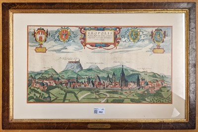 Lot 302 - Lviv/Ukraine. Braun (Georg & Hogenberg Franz), Leopolis Russuae Australis Urbs..., circa 1618