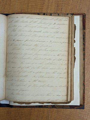Lot 153 - Leland (John, c. 1503-1552). An undocumented and largely complete manuscript itinery