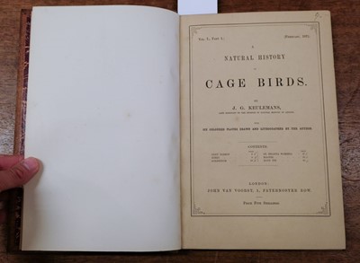 Lot 97 - Keulemans (John Gerard). A Natural History of Cage Birds