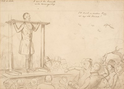 Lot 220 - Doyle (John, 1797-1868). In the Stocks, 1838