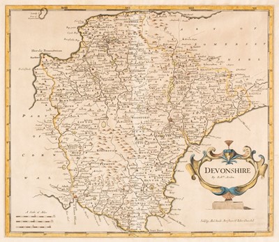 Lot 155 - Morden (Robert). Devon, Gloucestershire, Middlesex & Worcestershire 1695 or later