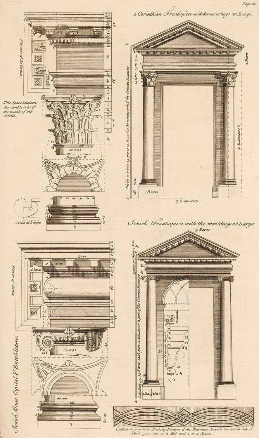 Lot 380 - Pain (William). The Builder's Companion, and Workman's General Assistant, 3rd ed., 1769