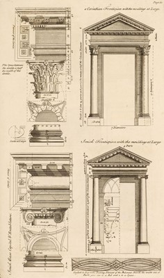 Lot 380 - Pain (William). The Builder's Companion, and Workman's General Assistant, 3rd ed., 1769
