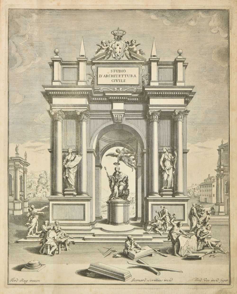 Lot 358 - Ruggieri, Ferdinando. Studio d'Architettura Civile sopra gli ornamenti