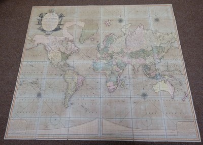 Lot 342 - World. Bowles & Carver. Bowles's New Four-Sheet Map of the World..., circa 1800
