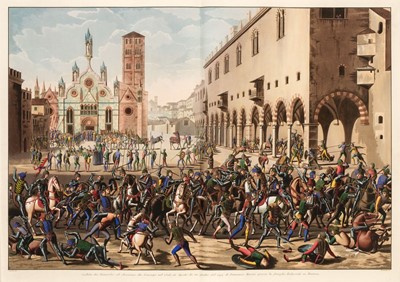 Lot 344 - Litta (Pompeo). Famiglie Celebri di Italia, 4 volumes, 1819-c.1844?