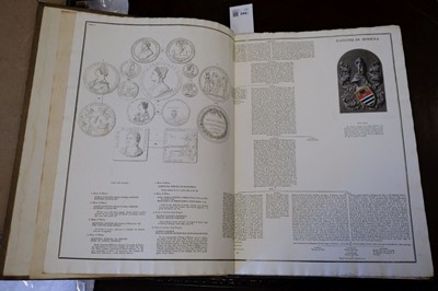 Lot 344 - Litta (Pompeo). Famiglie Celebri di Italia, 4 volumes, 1819-c.1844?
