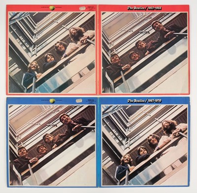 Lot 305 - The Beatles. Beatles records, inc. Red & Blue albums, Rubber Soul, Sgt. Pepper, Revolver, etc
