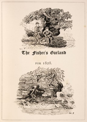 Lot 95 - Crawhall (Joseph, editor). A collection of Right Merrie Garlands from North Country Anglers