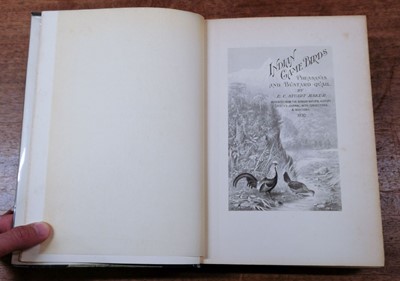 Lot 84 - Baker (Stuart) The Game-Birds of India, Burma & Ceylon, 1921-1930