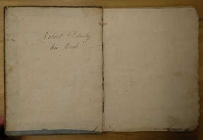 Lot 212 - Dodsley (Robert, circa 1681-1750). A fine illustrated manuscript volume, circa 1720s