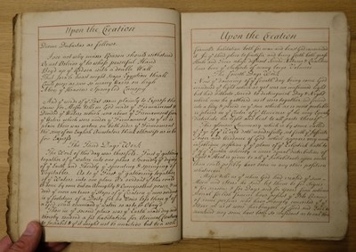 Lot 212 - Dodsley (Robert, circa 1681-1750). A fine illustrated manuscript volume, circa 1720s