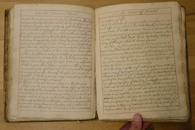 Lot 212 - Dodsley (Robert, circa 1681-1750). A fine illustrated manuscript volume, circa 1720s