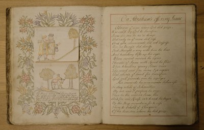 Lot 212 - Dodsley (Robert, circa 1681-1750). A fine illustrated manuscript volume, circa 1720s