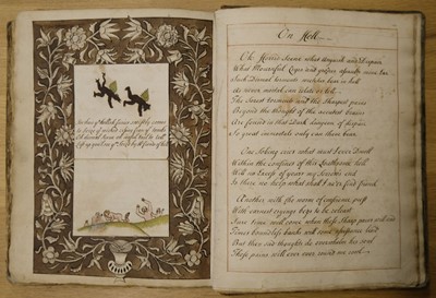 Lot 212 - Dodsley (Robert, circa 1681-1750). A fine illustrated manuscript volume, circa 1720s