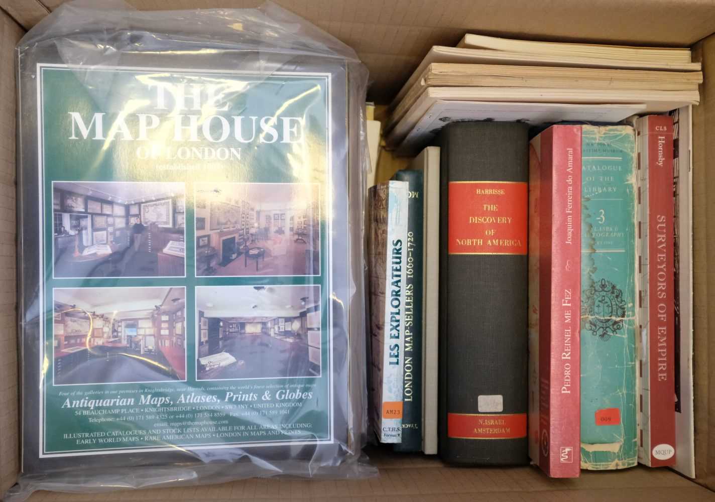 Lot 65 - Map Reference. A collection of approximately 130 books and periodicals, 20th century