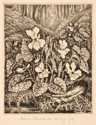 Lot 455 - Tanner (Robin, 1904-1988). White Violets, 1973