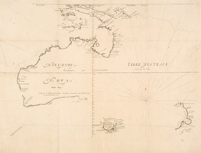 Lot 123 - Australia. Thevonot (Mechisedech), Hollandia Nova detecta 1644..., Paris, circa 1692