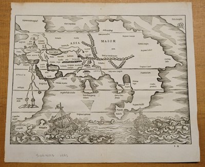 Lot 118 - Asia. Munster (Sebastian), Asia Maior, 1538