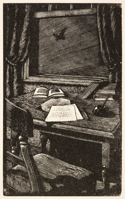 Lot 459 - Tunnicliffe (Charles, 1901-1979). Night Owl, and Swallows