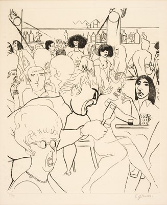Lot 487 - Burra (Edward, 1905-1976). Wednesday Night, 1972