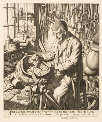 Lot 470 - Anderson (Stanley, 1884-1966). The Saddler, 1946