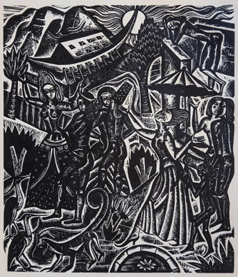 Lot 551 - Jones, (David). The Chester Play of the Deluge