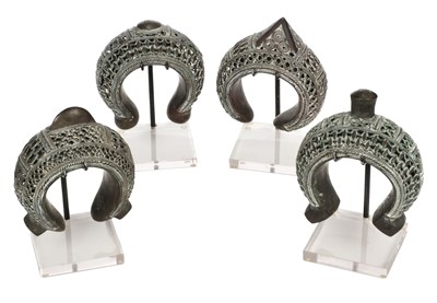 Lot 175 - Currency. Four bangles from Cameroon