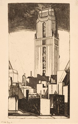 Lot 417 - Larkins (William Martin, 1901-1974). Bush House, New York, 1927