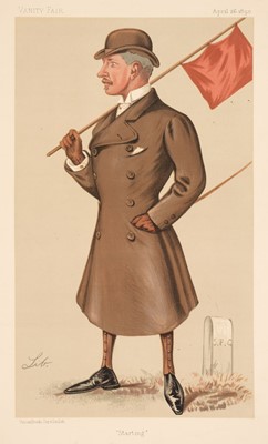 Lot 255 - Vanity Fair. A collection of 28 'Turf Devotees', late 19th & early 20th century