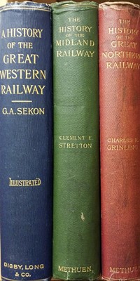 Lot 455 - Sekon (G. A.). A History of the Great Western Railway being The Story Of The Broad Gauge, 1st edition, London: Digby, Long & Co., 1895