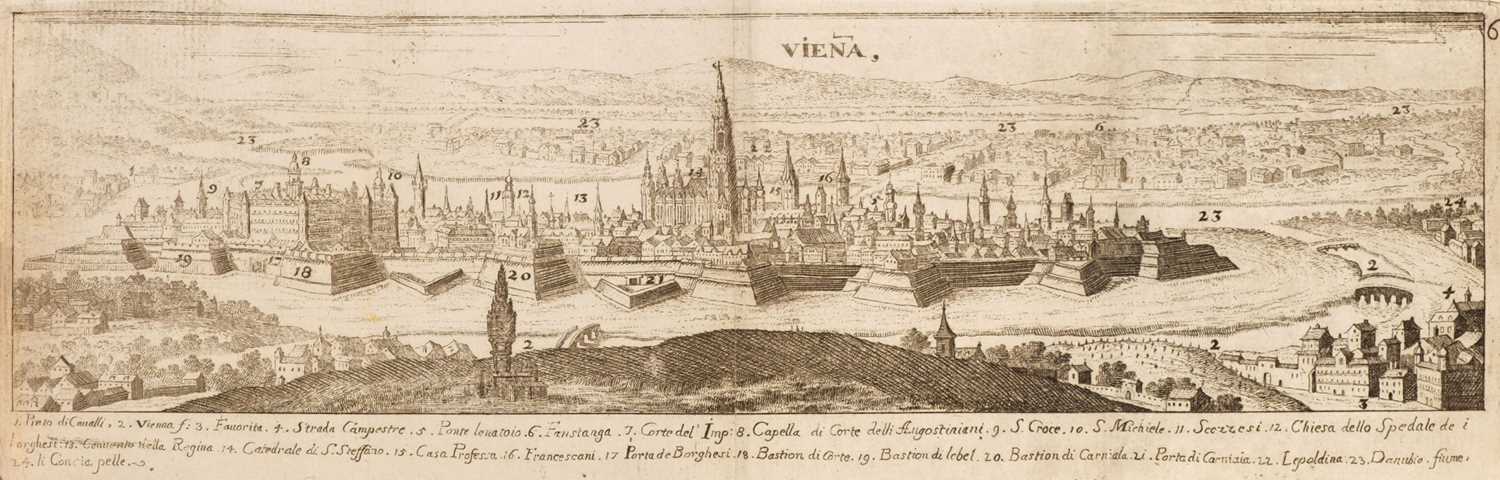 Lot 4 - Birken (Sigmund von).  L'Origine del Danubio, Venice, 1685