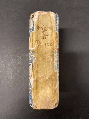 Lot 4 - Birken (Sigmund von).  L'Origine del Danubio, Venice, 1685
