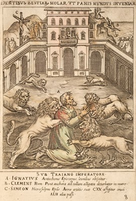 Lot 107 - Circignani (Niccolo, called Il Pomarancio, circa 1517-after 1597). Ecclesiae militantis.., 1585
