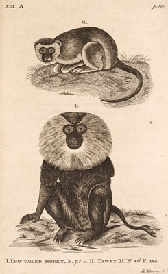 Lot 64 - Pennant (Thomas). History of Quadrupeds, 2nd edition, 1781 and one other