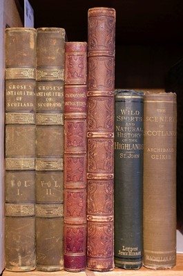 Lot 25 - Grose (Francis). The Antiquities of Scotland, 2 volumes, London: Hooper & Wigstead, 1797