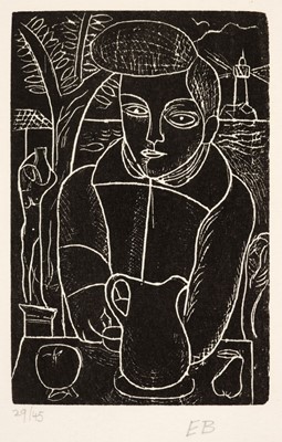 Lot 485 - Burra (Edward, 1905-1976). Boy with a Jug, circa 1928-29