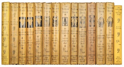 Lot 573 - Yellow Book. An Illustrated Quartery, 13 volumes, 1894-97