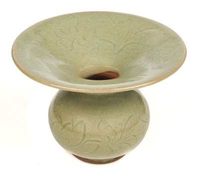 Lot 146 - Chinese Spittoon, Celadon spittoon