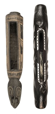 Lot 177 - South Sea Islands. Feather boxes