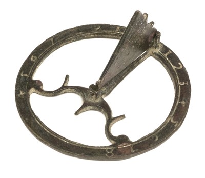 Lot 112 - Sundial. 17th-century pocket sundial