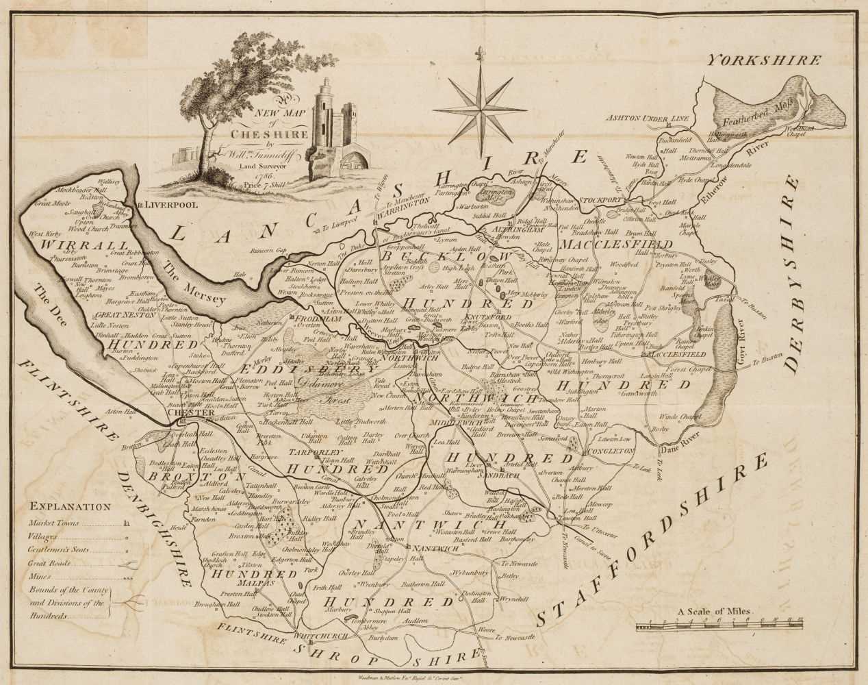 Lot 78 - Tunnicliff (William). A Topographical Survey, 1787