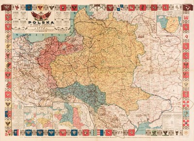 Lot 169 - Poland. Bazewicz (J. M.), Polska W. Trzech Zaborach G. Tranicach Przedrozbiorowwch..., 1922